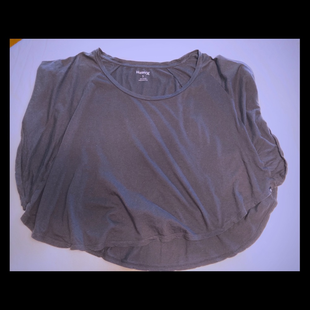 Hurley black poncho T